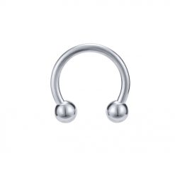 Septum-Hufeisen Stahl Mit Kugel 1.2 × 3 mm