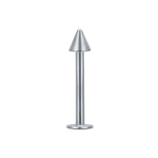Labret Stahl Mit Kegel 1.2 × 3 mm - piercinglux.com