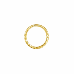 Clicker-Ring Chirurgenstahl Goldfarben 1.2 mm