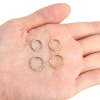 Clicker-Ring Chirurgenstahl Goldfarben 1.2 mm - piercinglux.com