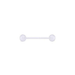 Piercing-Stab Flexibel Transparent Acryl 1.2 × 3 mm