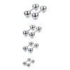 Kurze Piercing-Stange mit Kugeln 1.2 mm - piercinglux.com