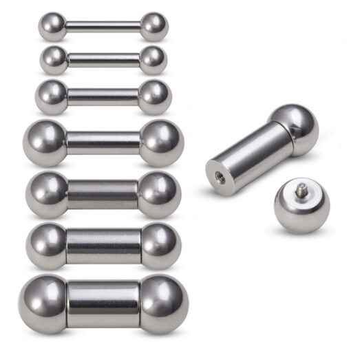 Große Barbell Mit Innengewinde - piercinglux.com