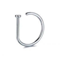 Nasenpiercing Offener D-Ring