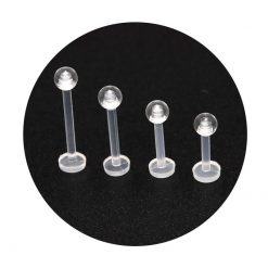 Labret Flexibel Transparent Acryl 1.2 mm