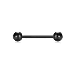 Piercing-Stab Stahl Schwarz 1.6 mm × 5 mm