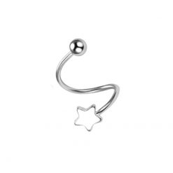 Spirale Twister Piercing Stern