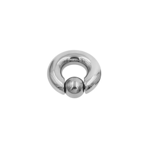 Großer Kugelring Stahl - piercinglux.com