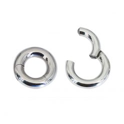 Großer Piercing-Ring Stahl