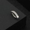 Bauchnabel-Clicker-Ring Stahl Zirkonia - piercinglux.com