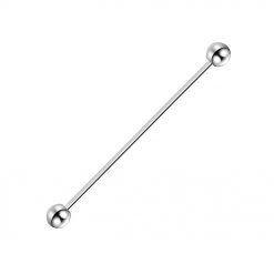 Industrial-Stab Silber Kugel