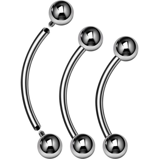 Titan Banan Innengewinde Mit Kugel - piercinglux.com
