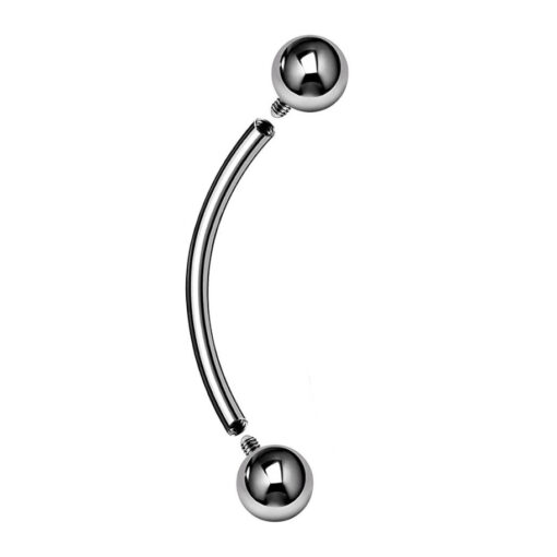 Titan Banan Innengewinde Mit Kugel - piercinglux.com