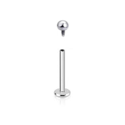 Labret Titan Mit Kugel Innengewinde 1.2 × 3 mm