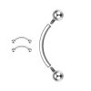 Titan Banan Innengewinde Mit Kugel - piercinglux.com