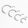 Titan G23 Hufeisen Kugel Innengewinde 1.2 mm - piercinglux.com