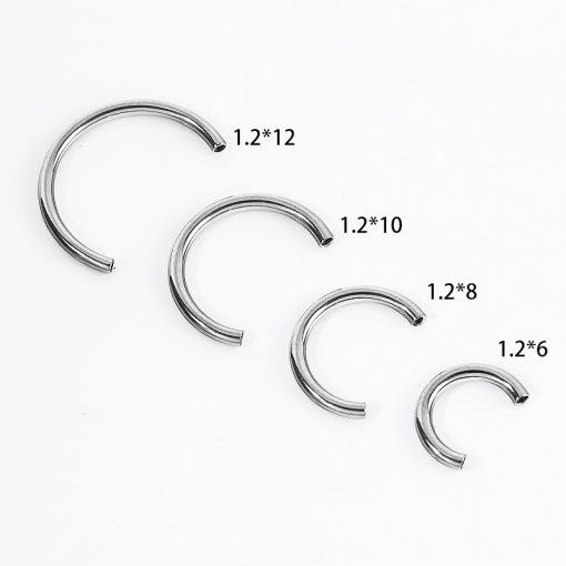 Titan G23 Hufeisen Kugel Innengewinde 1.2 mm - piercinglux.com