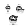 Titan G23 Hufeisen Kugel Innengewinde 1.2 mm - piercinglux.com