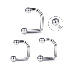 Titan Lippenring Lip Loop 1.2 mm