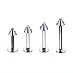 Labret Titan mit Kegel mit Innengewinde 1.2 × 3 mm