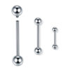 Titan Barbell Mit Kugeln Innengewinde 1.2 mm - piercinglux.com