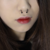 Septum kolczyk fake do nosa magnetyczny Czarny kolor