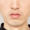 Septum kolczyk fake do nosa magnetyczny Złoty kolor