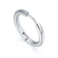 Kółko clicker do piercingu ze stali 0.7 x 1.2 mm