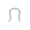 Retainer do septum ze stali Srebrny