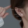 Stahl Barbell Zirkonia Rund - piercinglux.com