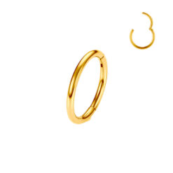 Clicker-Ring Titan Goldfarben