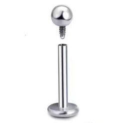 Labret Stahl Mit Kugel Innengewinde 1.2 mm