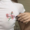 Fake piercing do sutka 4 śrubki Różowe złoto