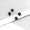 Sztanga ze stali Kostki do gry Czarne1.4 mm