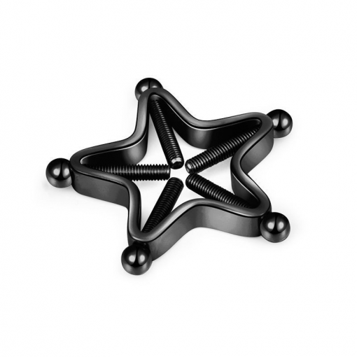 Fake piercing do sutka bez przebijania Gwiazdy Czarne