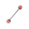 Sztanga ze stali z Czerwonymi paskami 1.6 mm