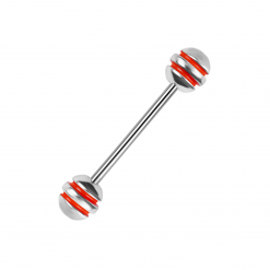 Sztanga ze stali z Czerwonymi paskami 1.6 mm
