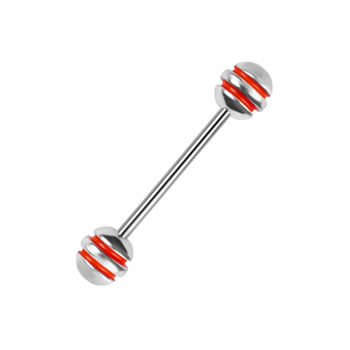 Sztanga ze stali z Czerwonymi paskami 1.6 mm
