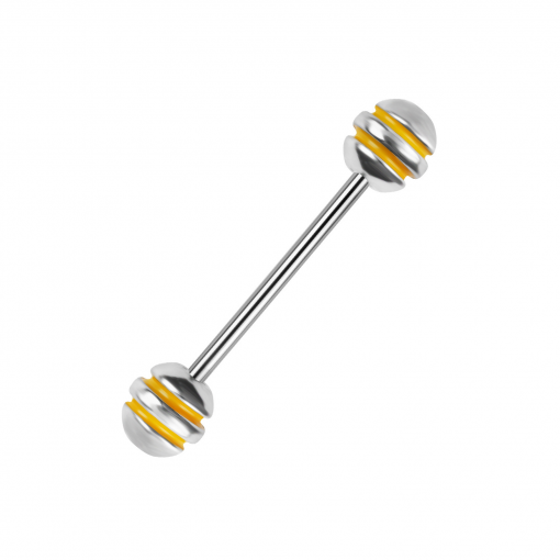 Sztanga ze stali z Żółtymi paskami 1.6 mm