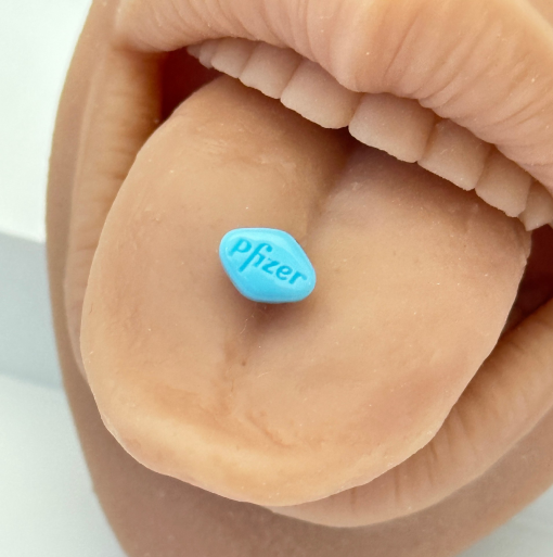 Sztanga do piercingu języka Tabletka Pfizer